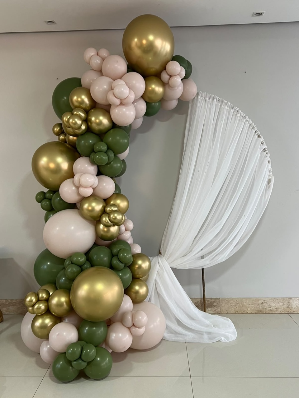 Decoração Orgânica Balões Para Espaço - Mary festas 