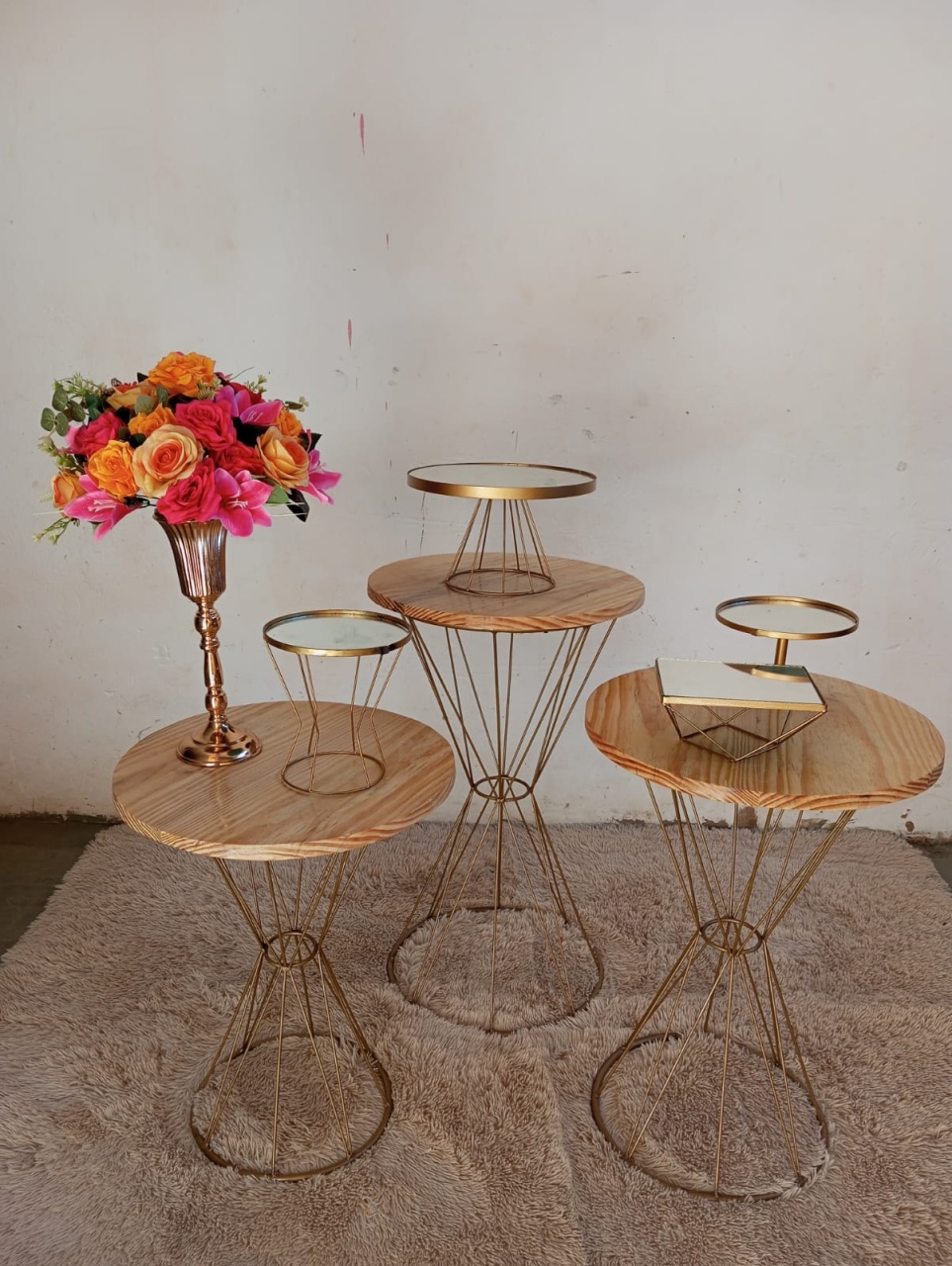 Trio de Mesa - Mary festas 