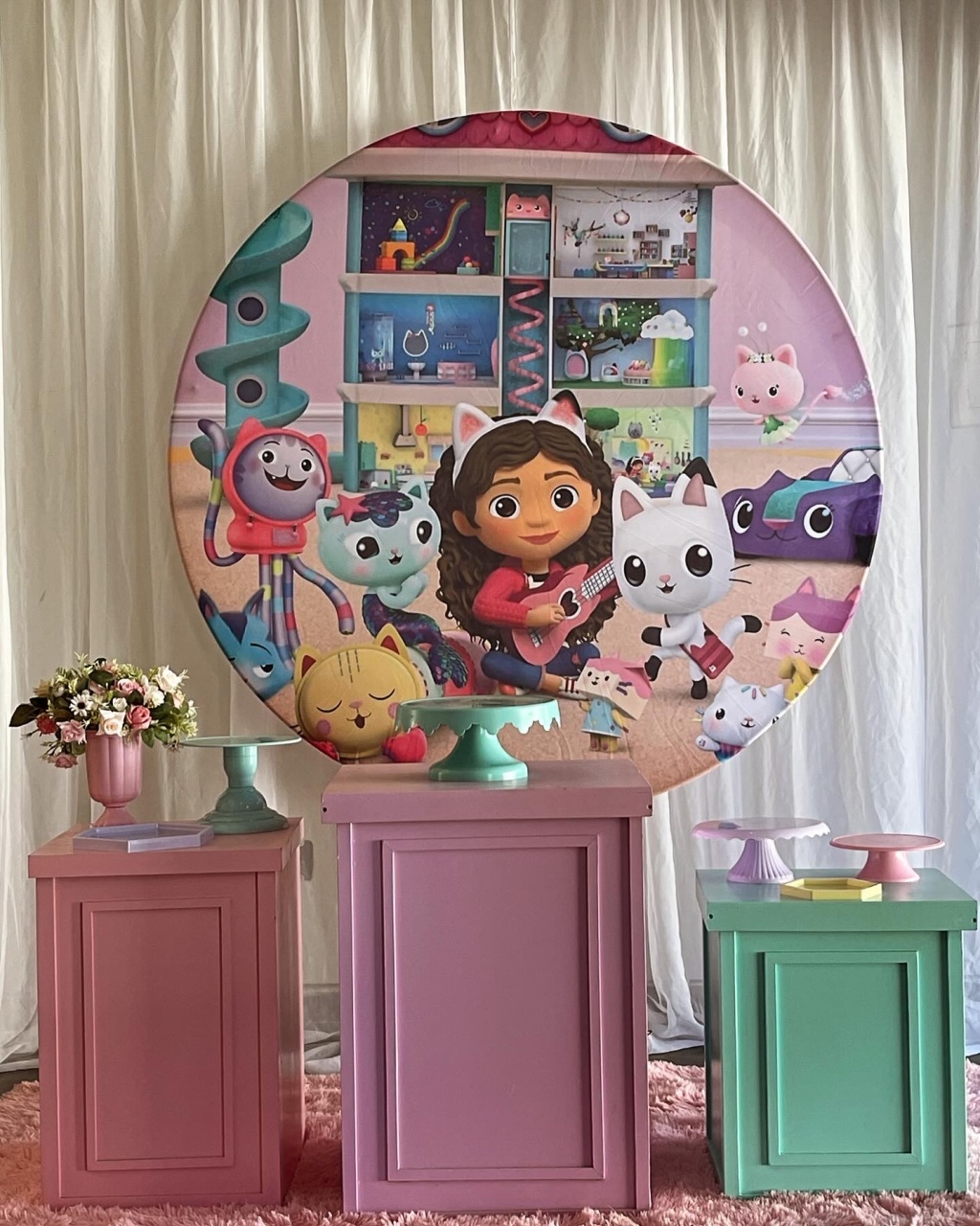 Casa Gabi Mesas Cubos - Mary festas 