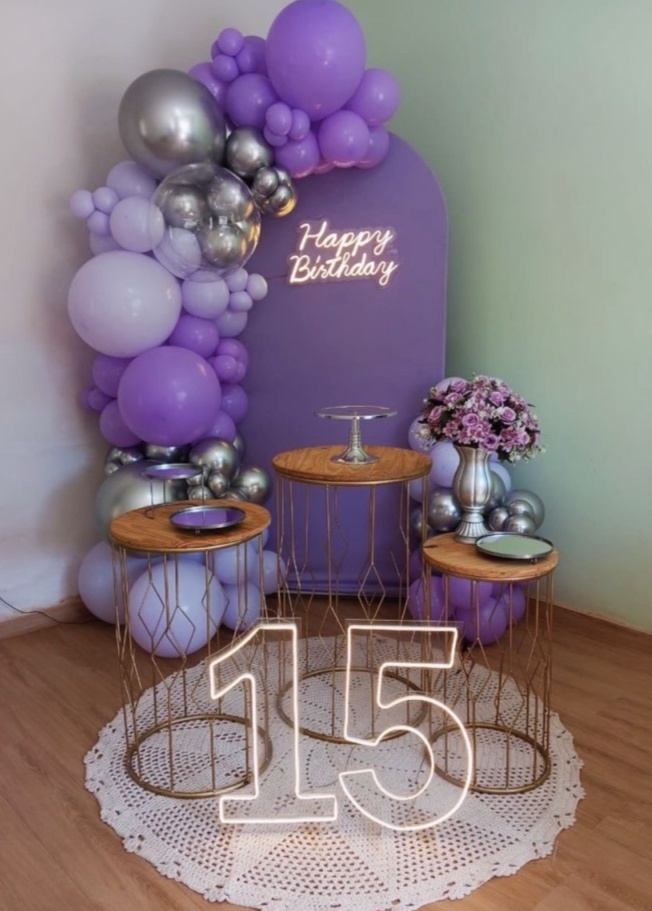 15 Anos Lilás - Mary festas 