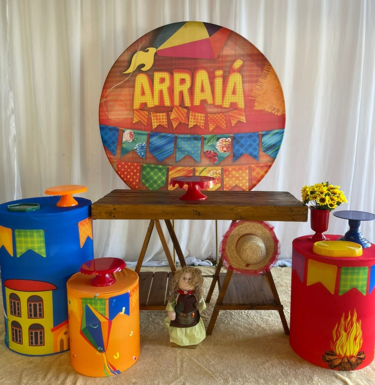 Kit Simples Junina - Mary festas 