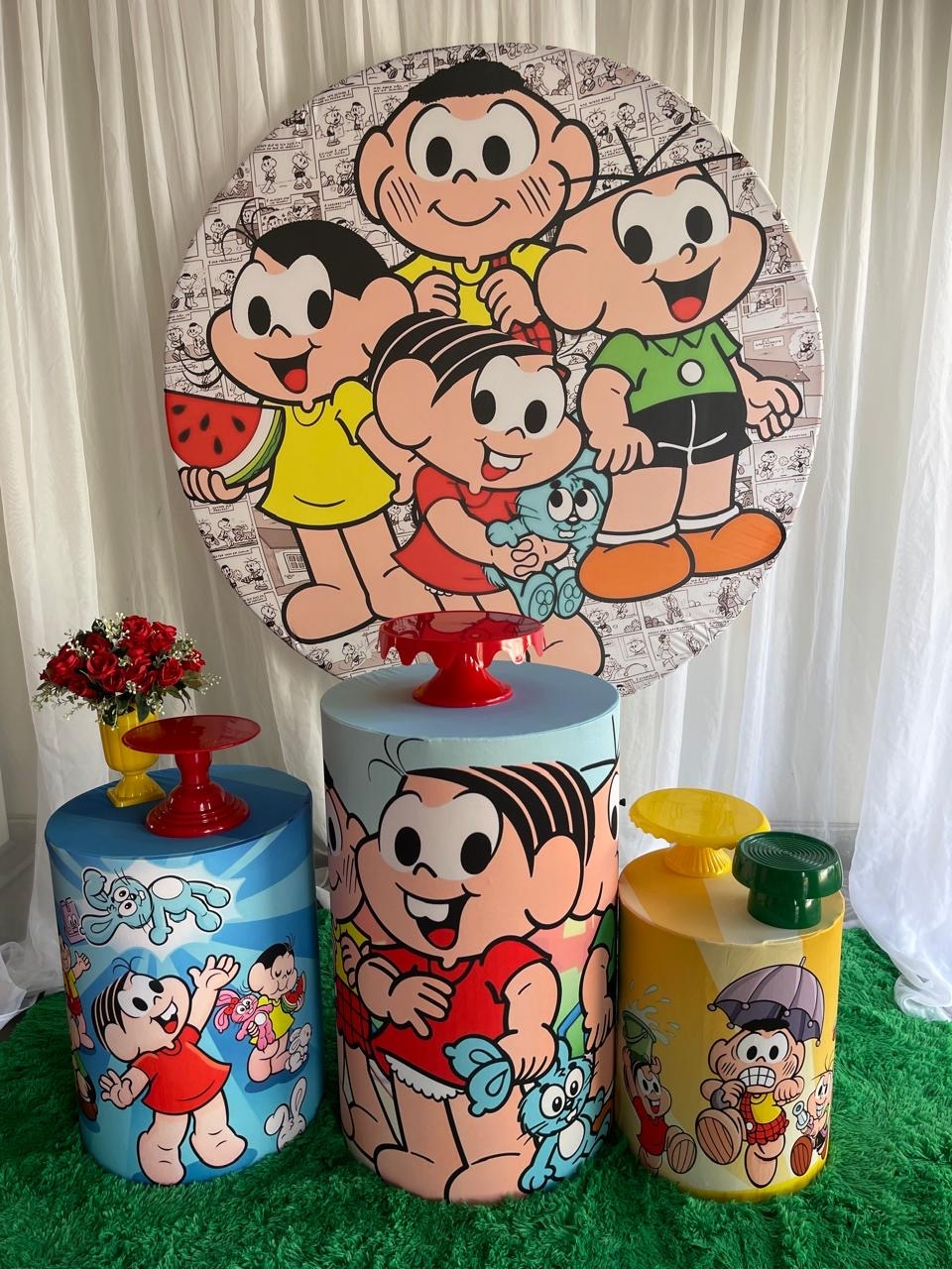 Pegue Monte Turma da Mônica - Mary festas 