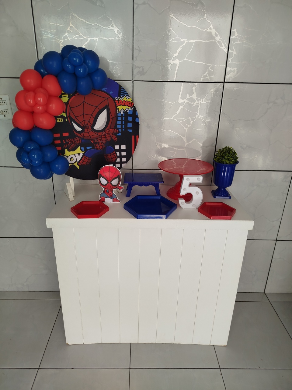 Homem Aranha Baby  - MINI FEST