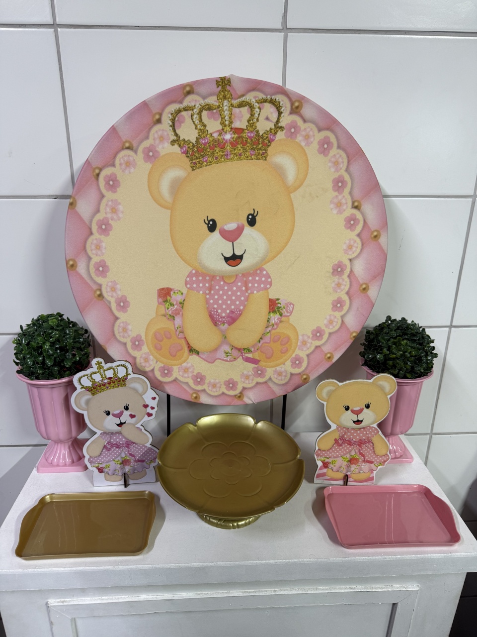 Mini Kit - Ursinha - PinkBluedecoracoes