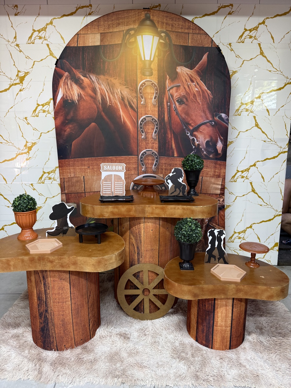Kit Prata - Cavalo - PinkBluedecoracoes