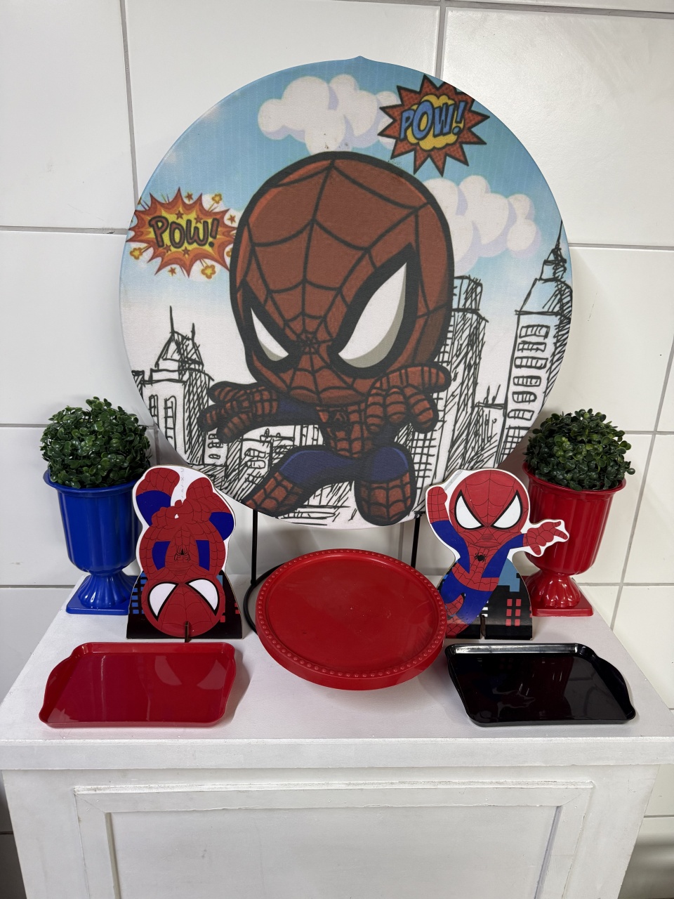 Mini Kit - Aranha Baby - PinkBluedecoracoes