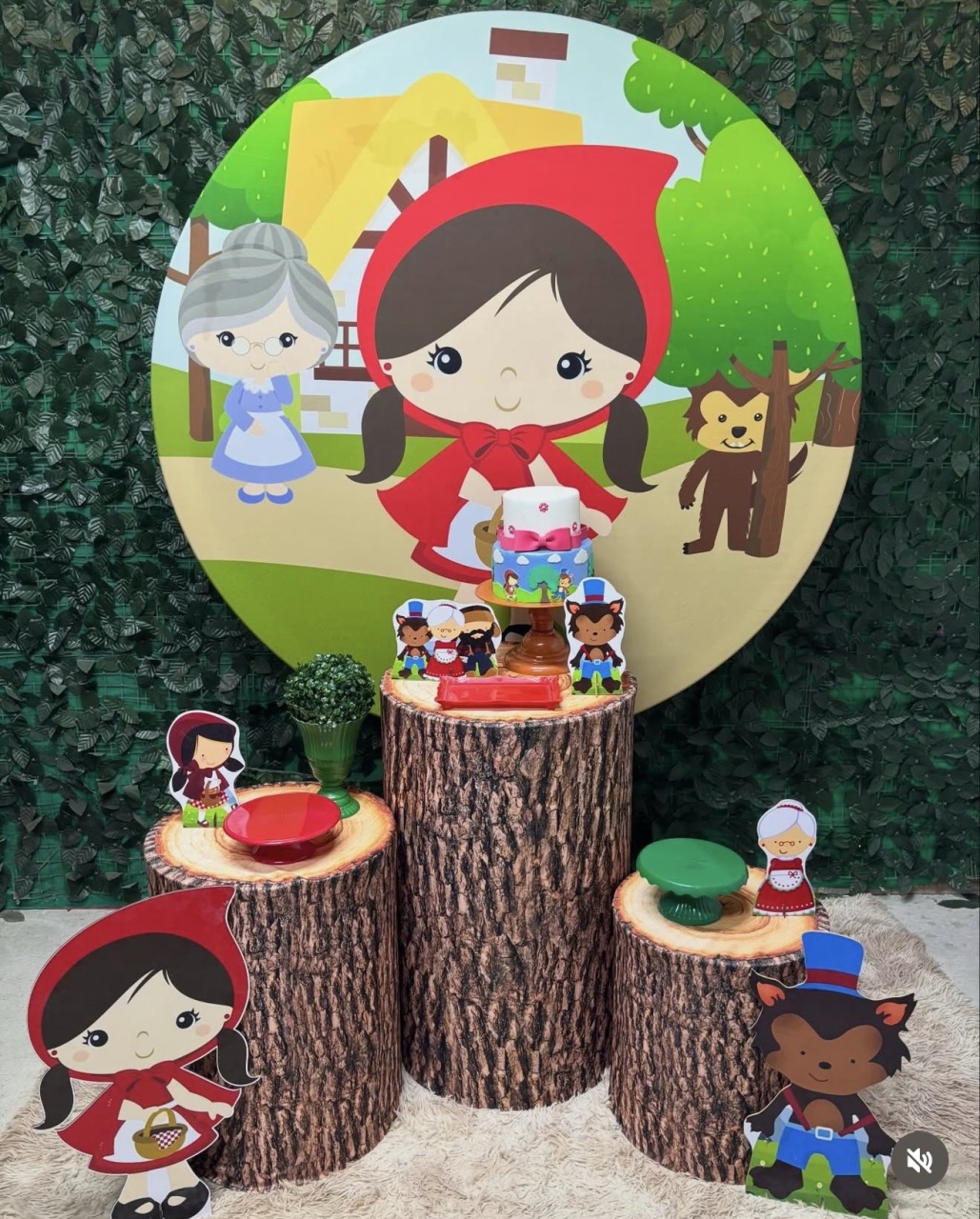 Kit Bronze 2 - Chapeuzinho Vermelho - PinkBluedecoracoes