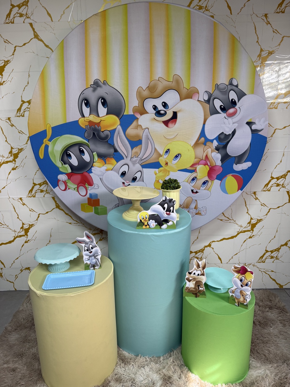 Kit Bronze 1 - Looney Tunes - PinkBluedecoracoes