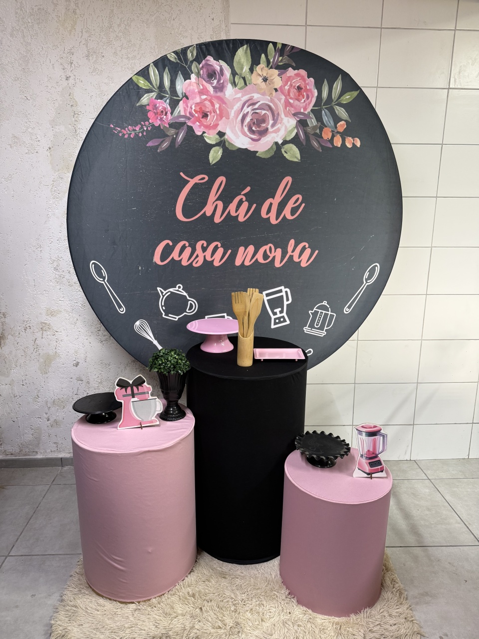 Kit Bronze 1 - Chá de Casa Nova Preto - PinkBluedecoracoes