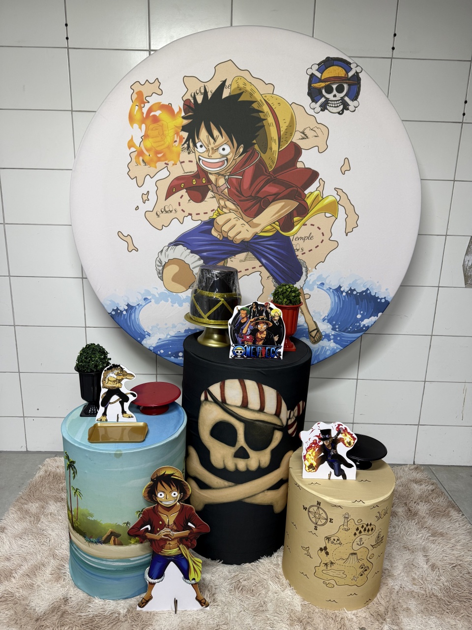 Luffy - One Piece - PinkBluedecoracoes