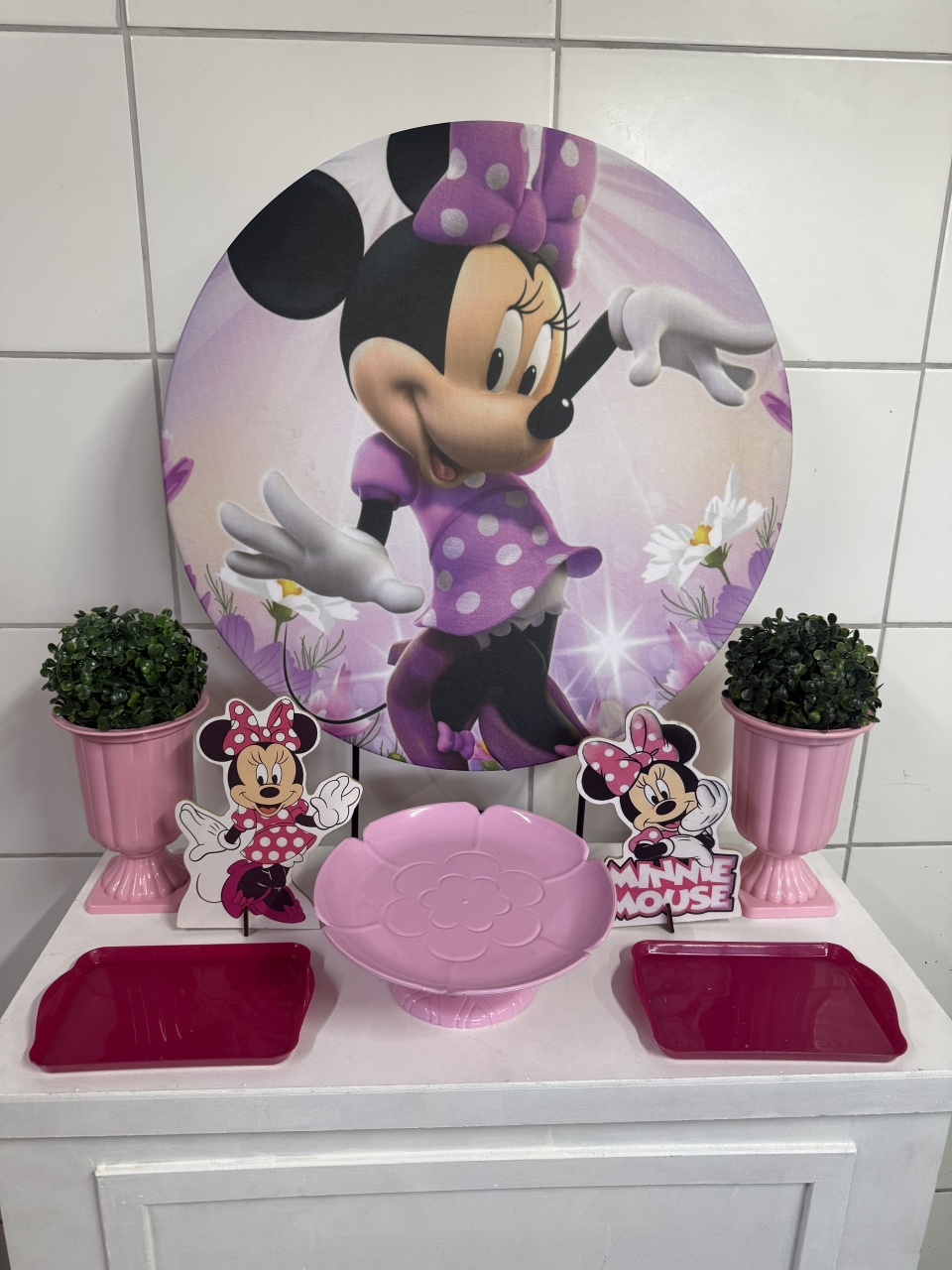 Mini Kit - Minnie Rosa 2 - PinkBluedecoracoes