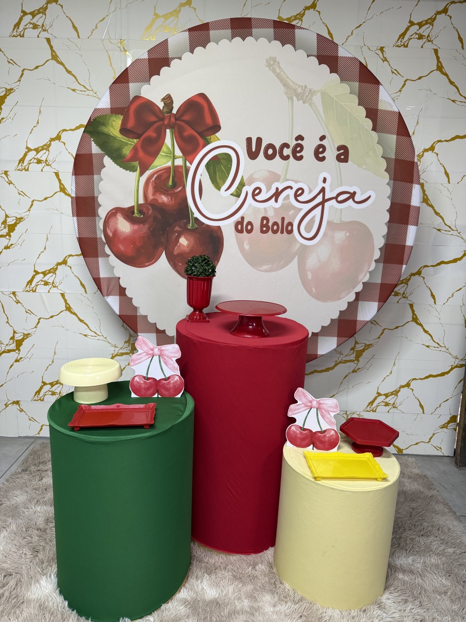 Kit Bronze 1 - Cereja - PinkBluedecoracoes