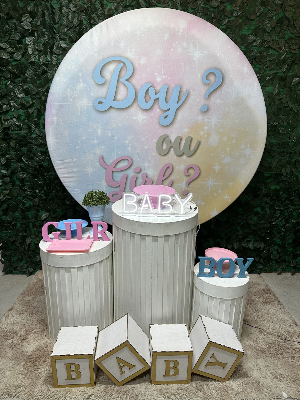 Kit Baby 2 - Rosa E Azul 2 - PinkBluedecoracoes