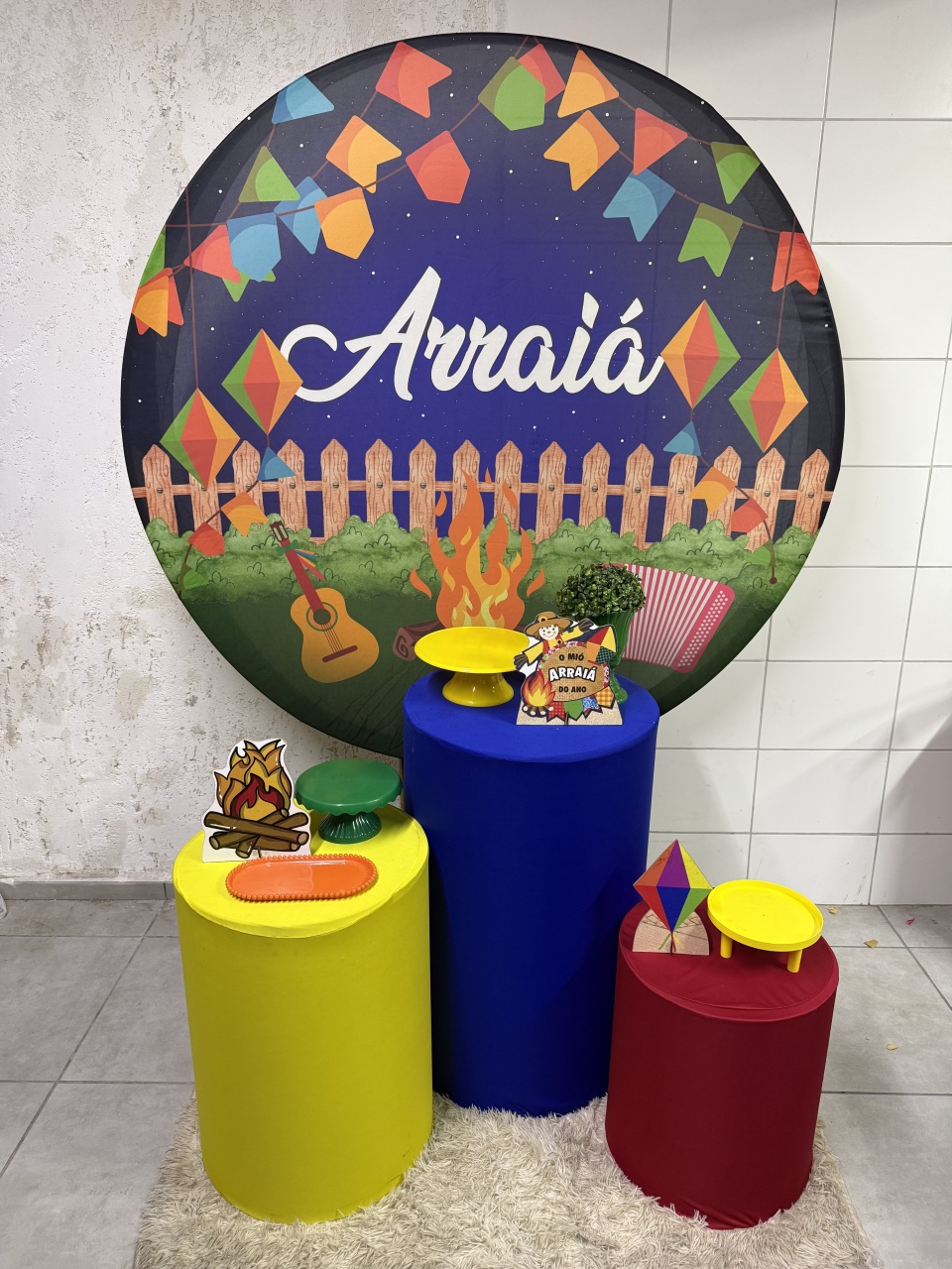 Kit Bronze 1 - Arraiá 3 - PinkBluedecoracoes
