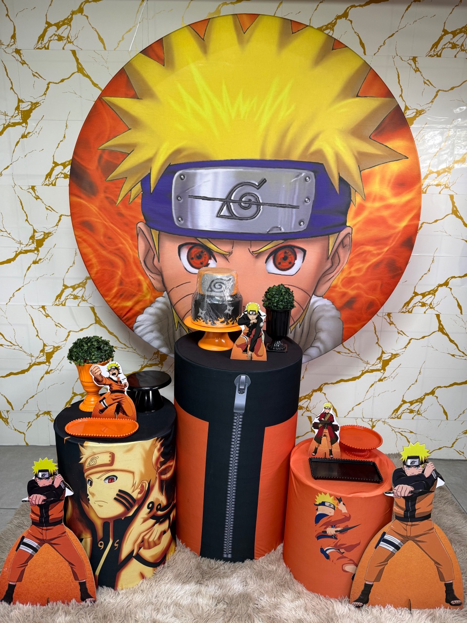 Kit Bronze 2 - Naruto - PinkBluedecoracoes