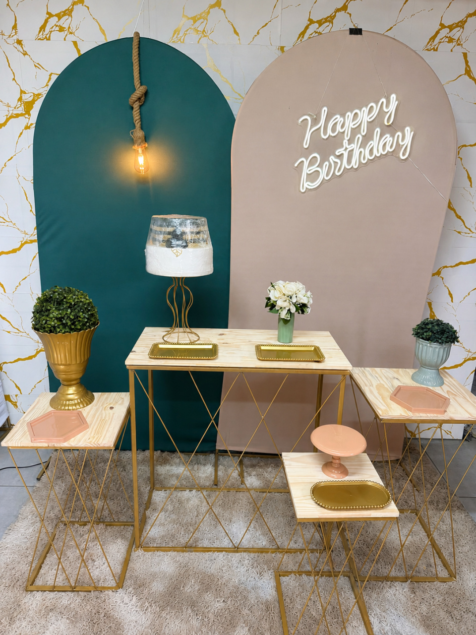 Kit Gold - Happy Verde - PinkBluedecoracoes