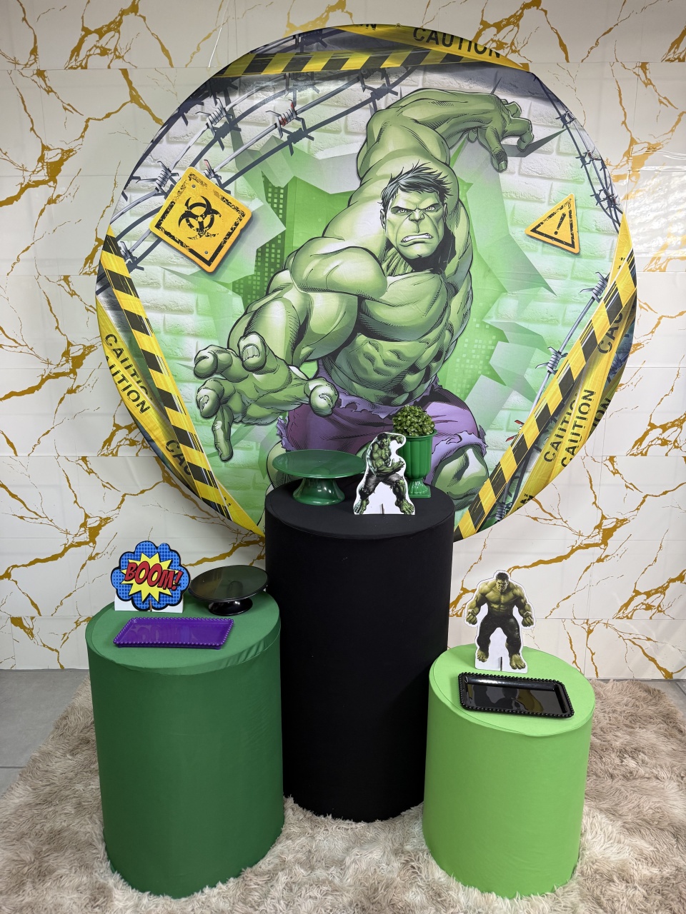 Kit Bronze 1 - Hulk - PinkBluedecoracoes