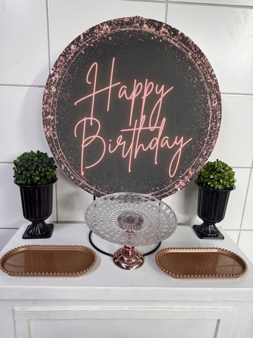 Mini Kit - Happy Rose - PinkBluedecoracoes