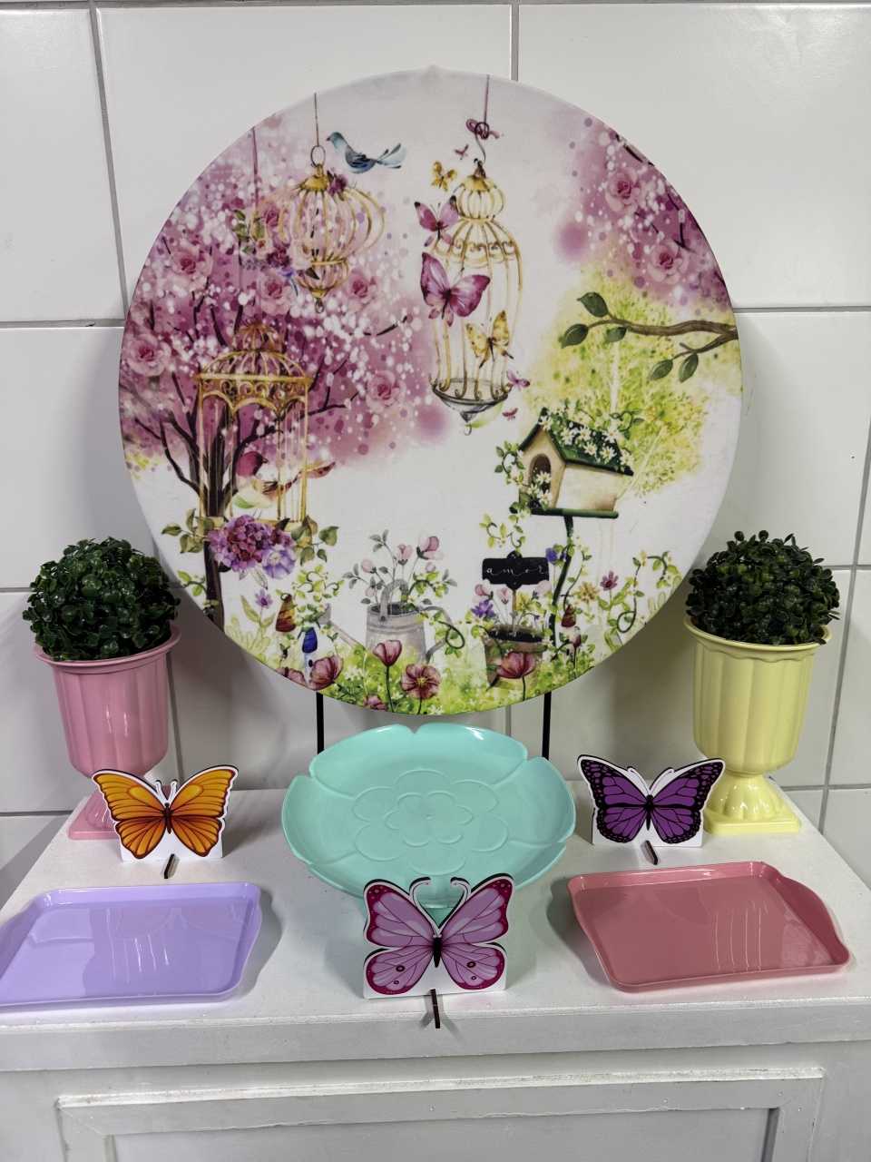 Mini Kit - Jardim Encantado - PinkBluedecoracoes