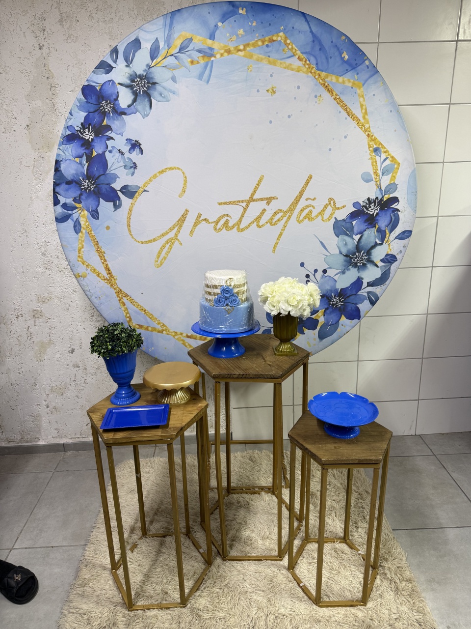Kit Pink - Gratidão Azul - PinkBluedecoracoes