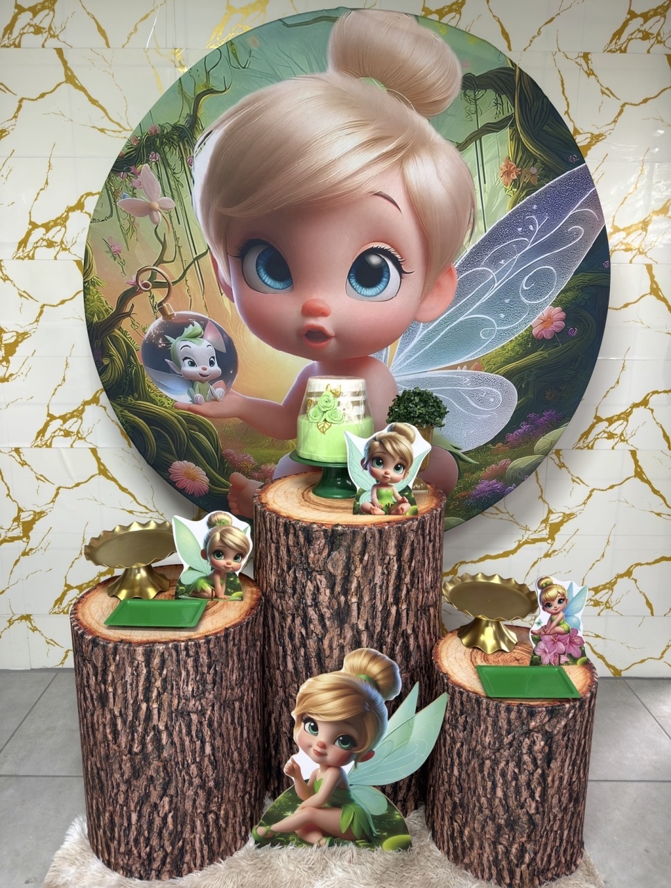 Kit Bronze 2 - Sininho Baby - PinkBluedecoracoes