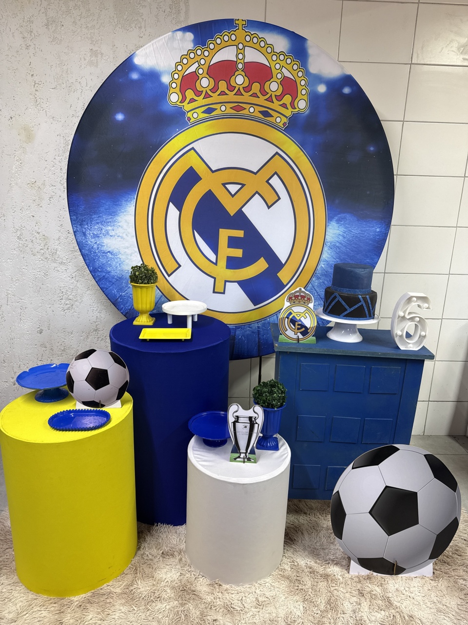 Prata - Real Madrid - PinkBluedecoracoes