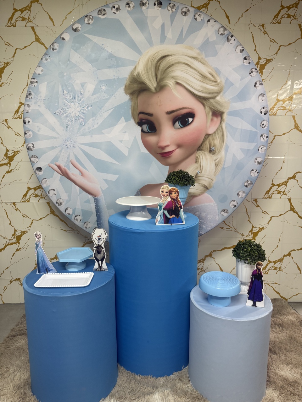 Kit Bronze 1 - Frozen - PinkBluedecoracoes