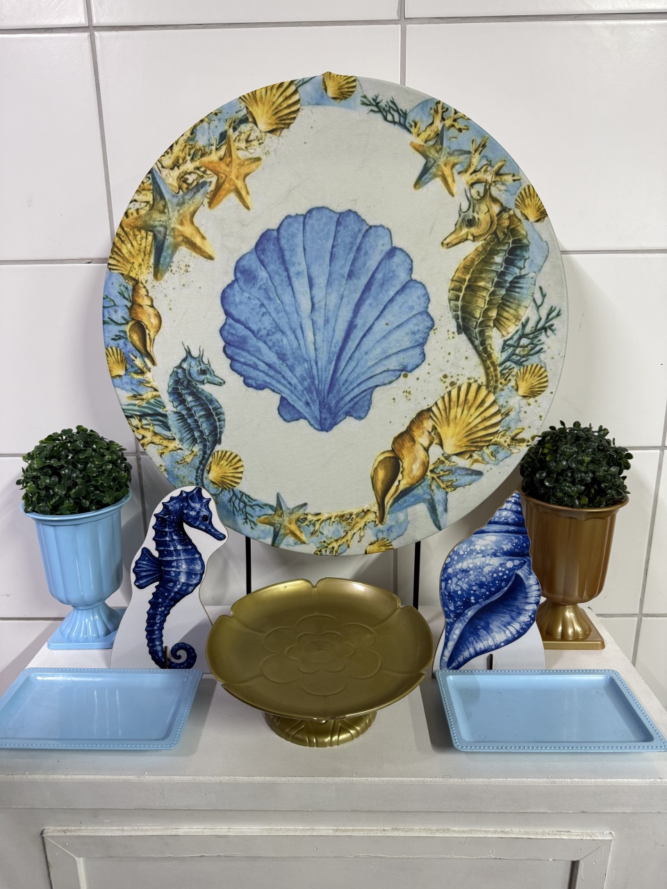 Mini Kit - Fundo Do Mar - PinkBluedecoracoes