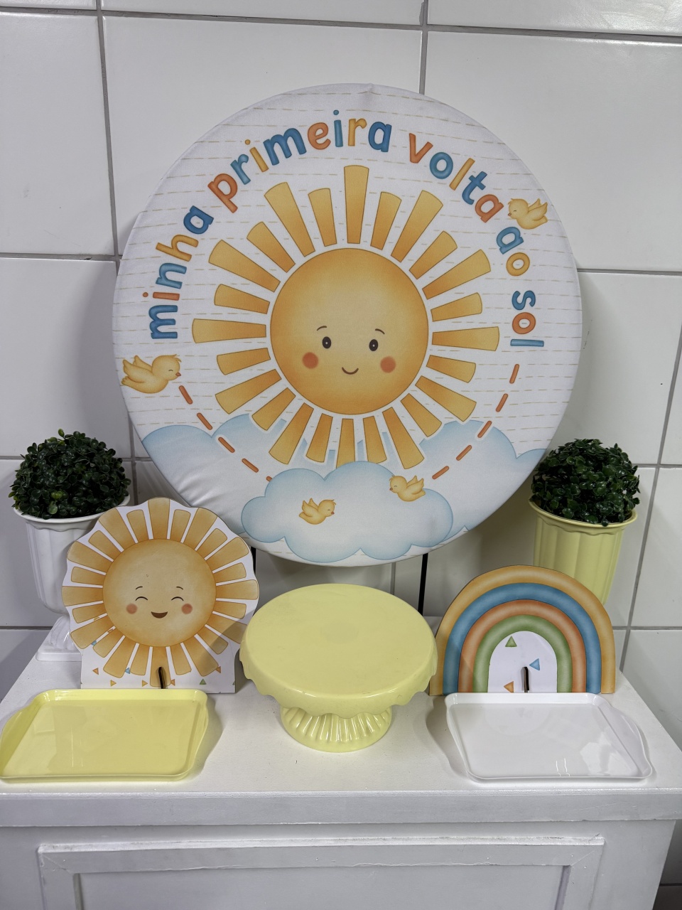 Mini Kit - Primeira Volta - PinkBluedecoracoes