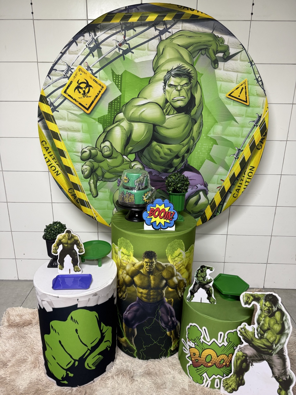 Hulk - PinkBluedecoracoes