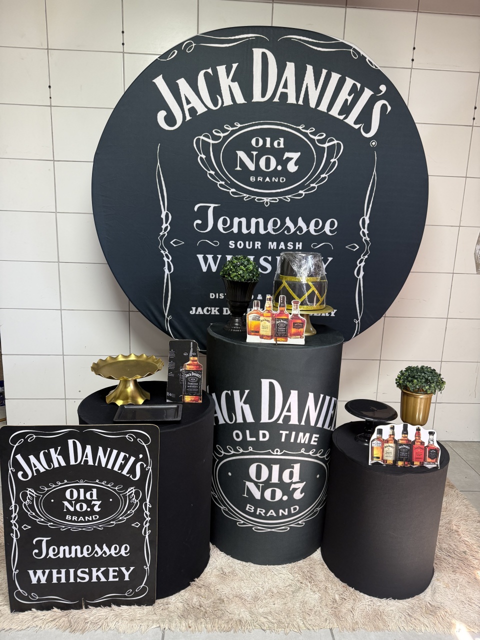 Kit Bronze 2 - Jack Daniel’s - PinkBluedecoracoes