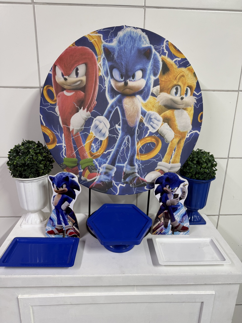 Mini Kit - Sonic - PinkBluedecoracoes