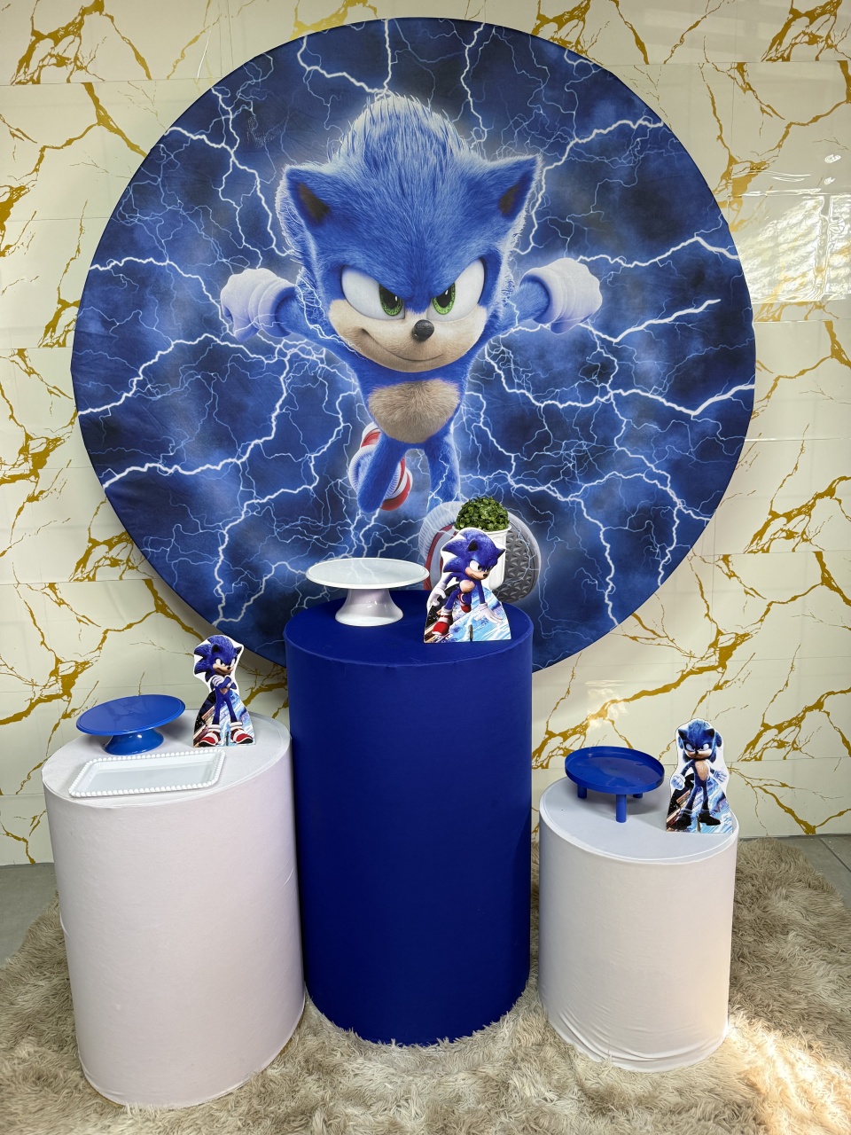 Kit Bronze 1 - Sonic 1 - PinkBluedecoracoes