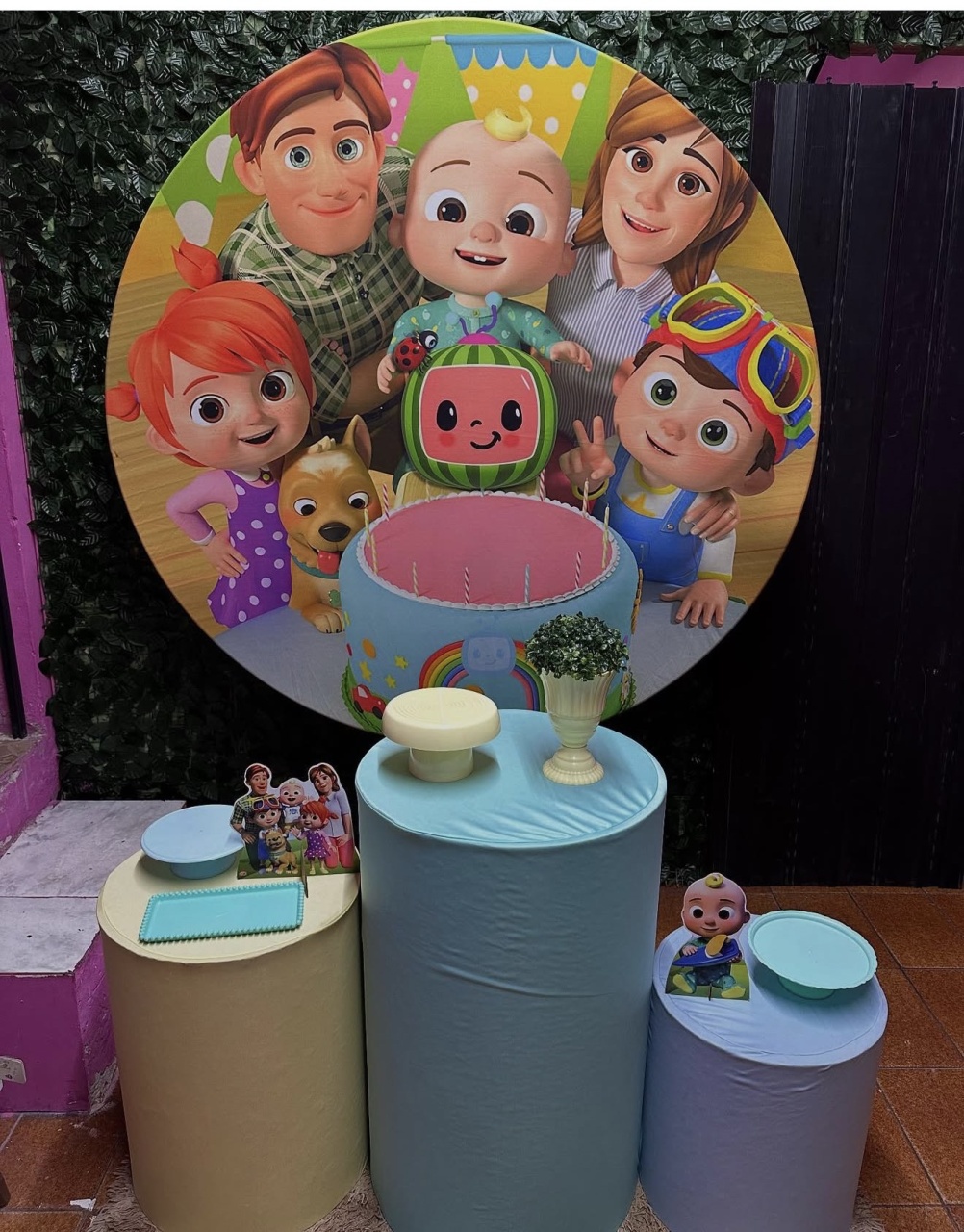 Kit Bronze 1 - Cocomelon - PinkBluedecoracoes