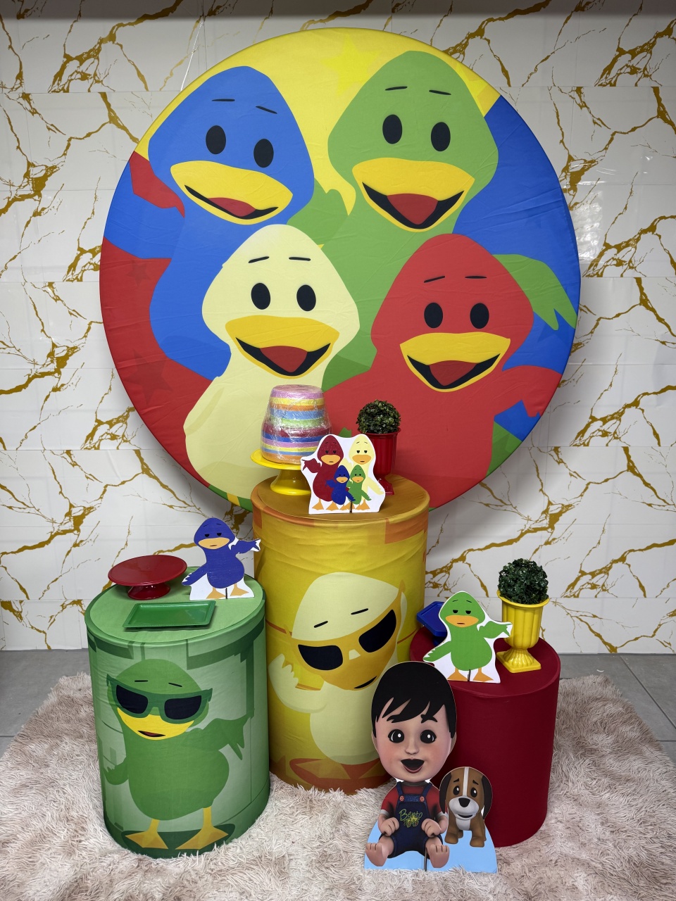 Kit Bronze 2 - Patinhos/Bento Toto - PinkBluedecoracoes