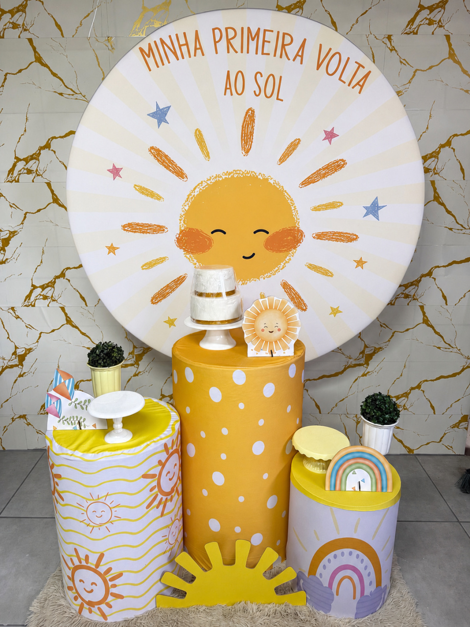 Bronze 2 - Minha Primeira Volta Ao Sol - PinkBluedecoracoes