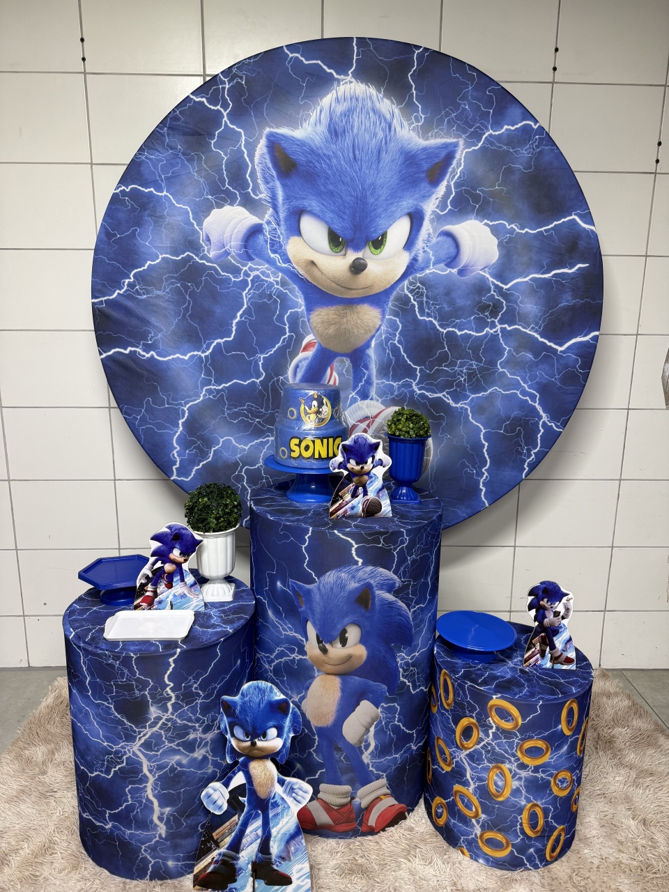 Sonic - PinkBluedecoracoes
