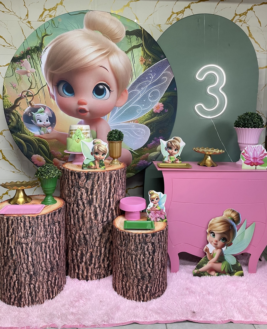 Kit Gold - Sininho Baby - PinkBluedecoracoes