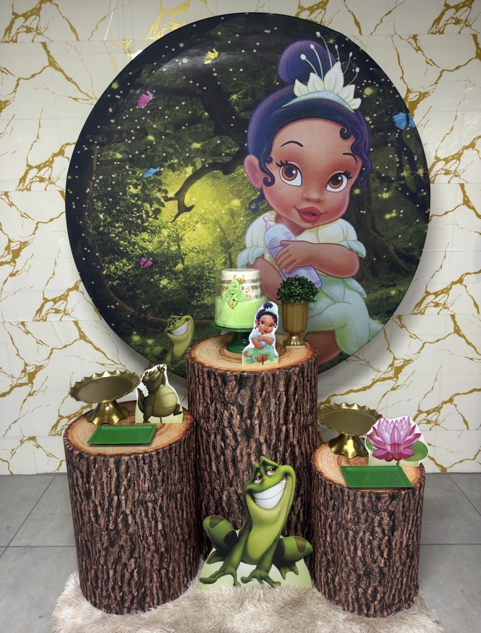 Kit Bronze 2 - Tiana Baby - PinkBluedecoracoes