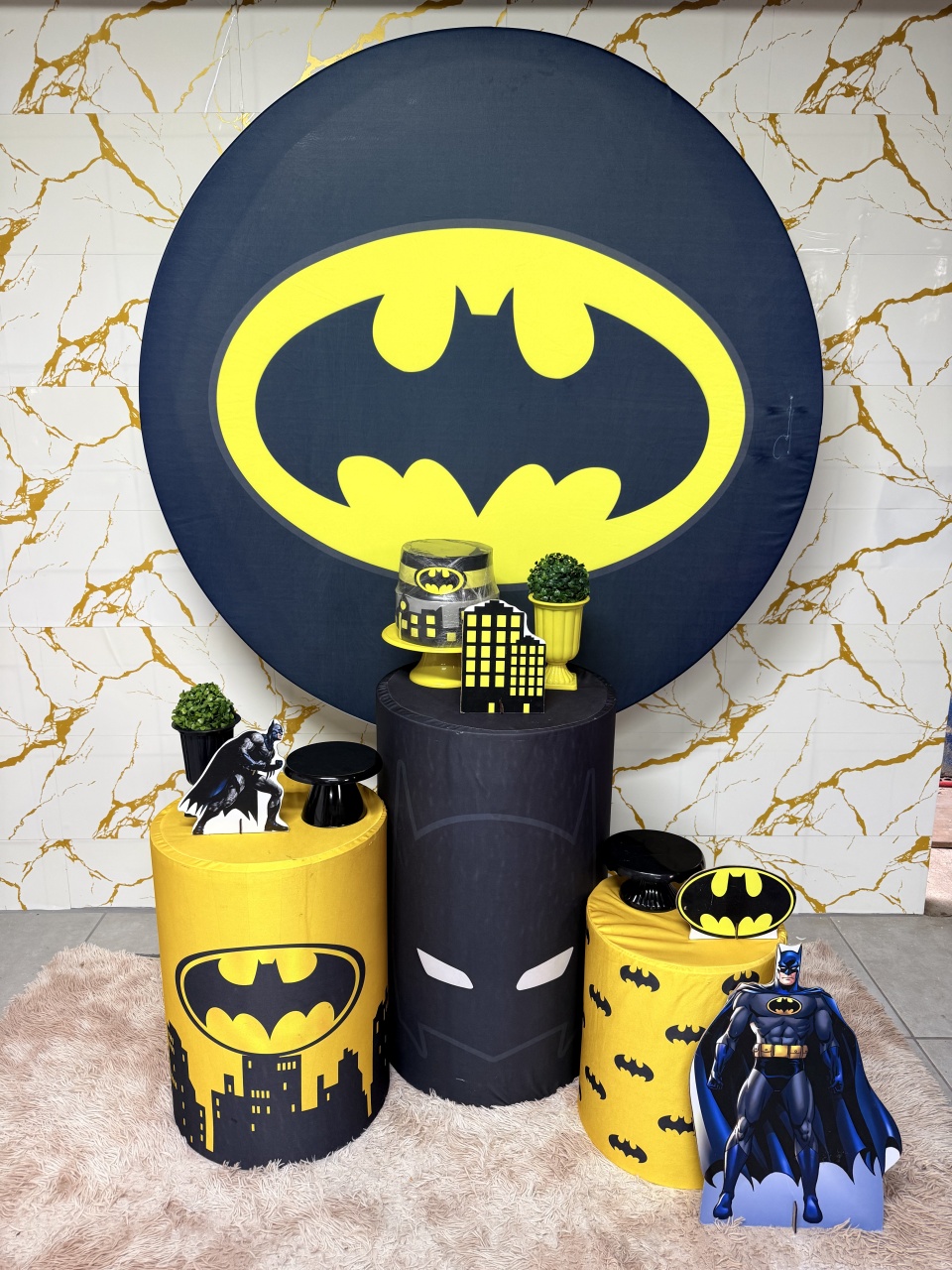 Kit Bronze 2 - Batman 2 - PinkBluedecoracoes