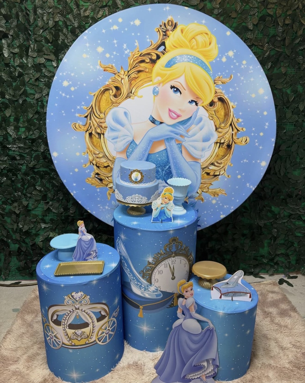 Kit Bronze 2 - Cinderela - PinkBluedecoracoes