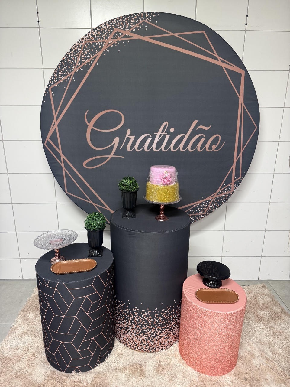 Kit Bronze 2 - Gratidão - PinkBluedecoracoes