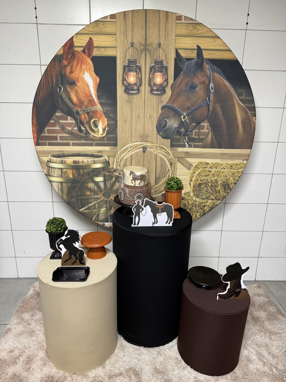 Kit Bronze 1 - Cavalo - PinkBluedecoracoes