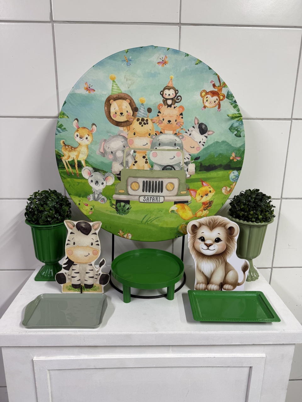 Mini Kit - Safari - PinkBluedecoracoes