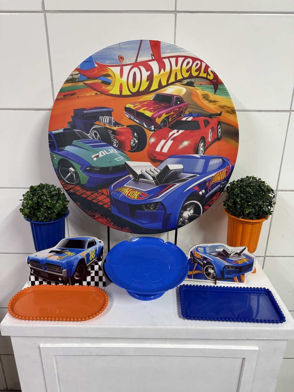 Mini Kit - Hotweels - PinkBluedecoracoes