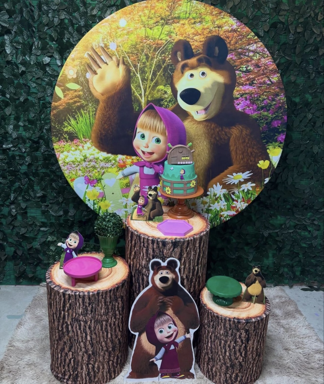 Kit Bronze 2 - Masha E O Urso - PinkBluedecoracoes