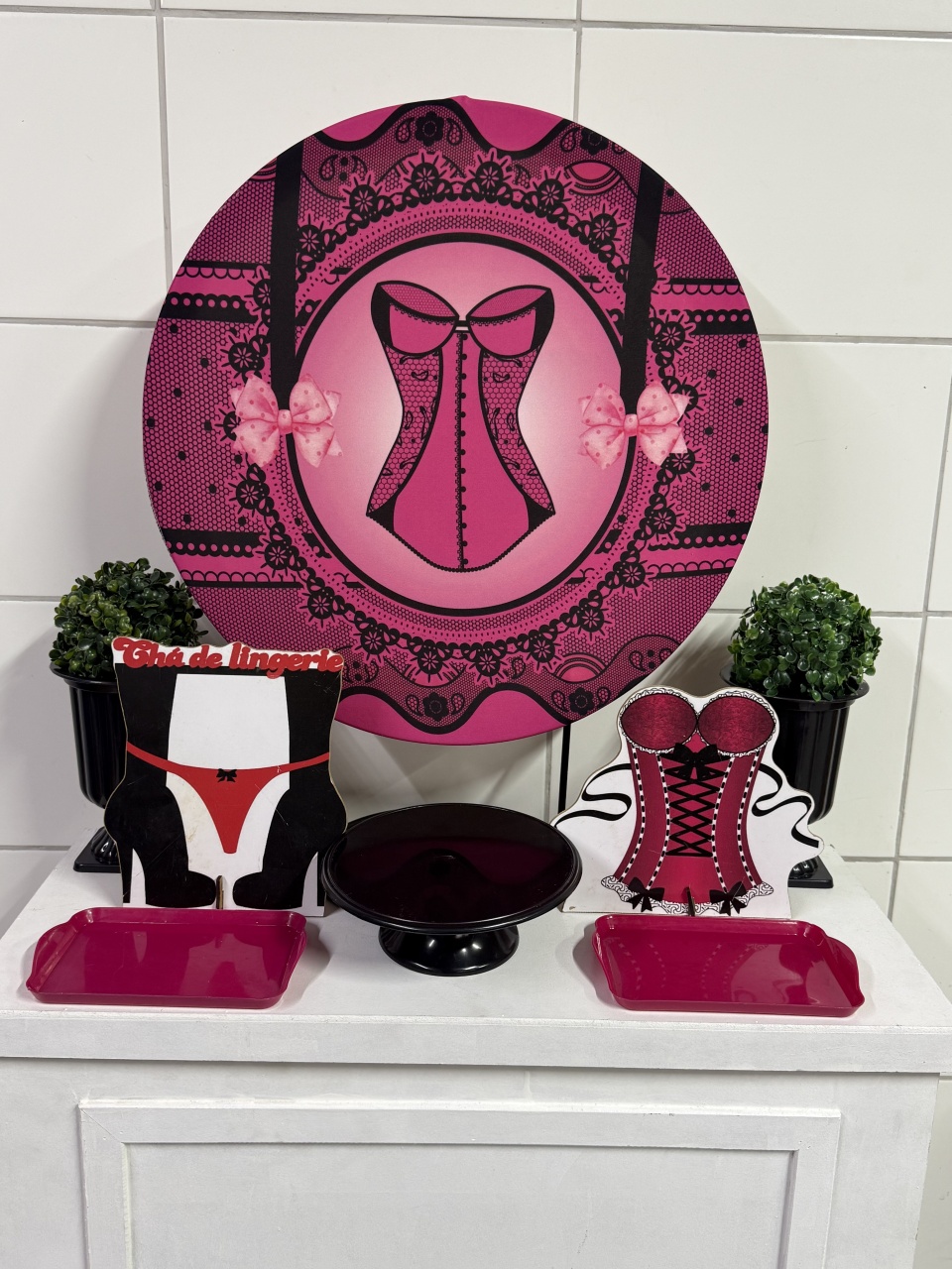 Mini Kit - Chá de Langerie - PinkBluedecoracoes