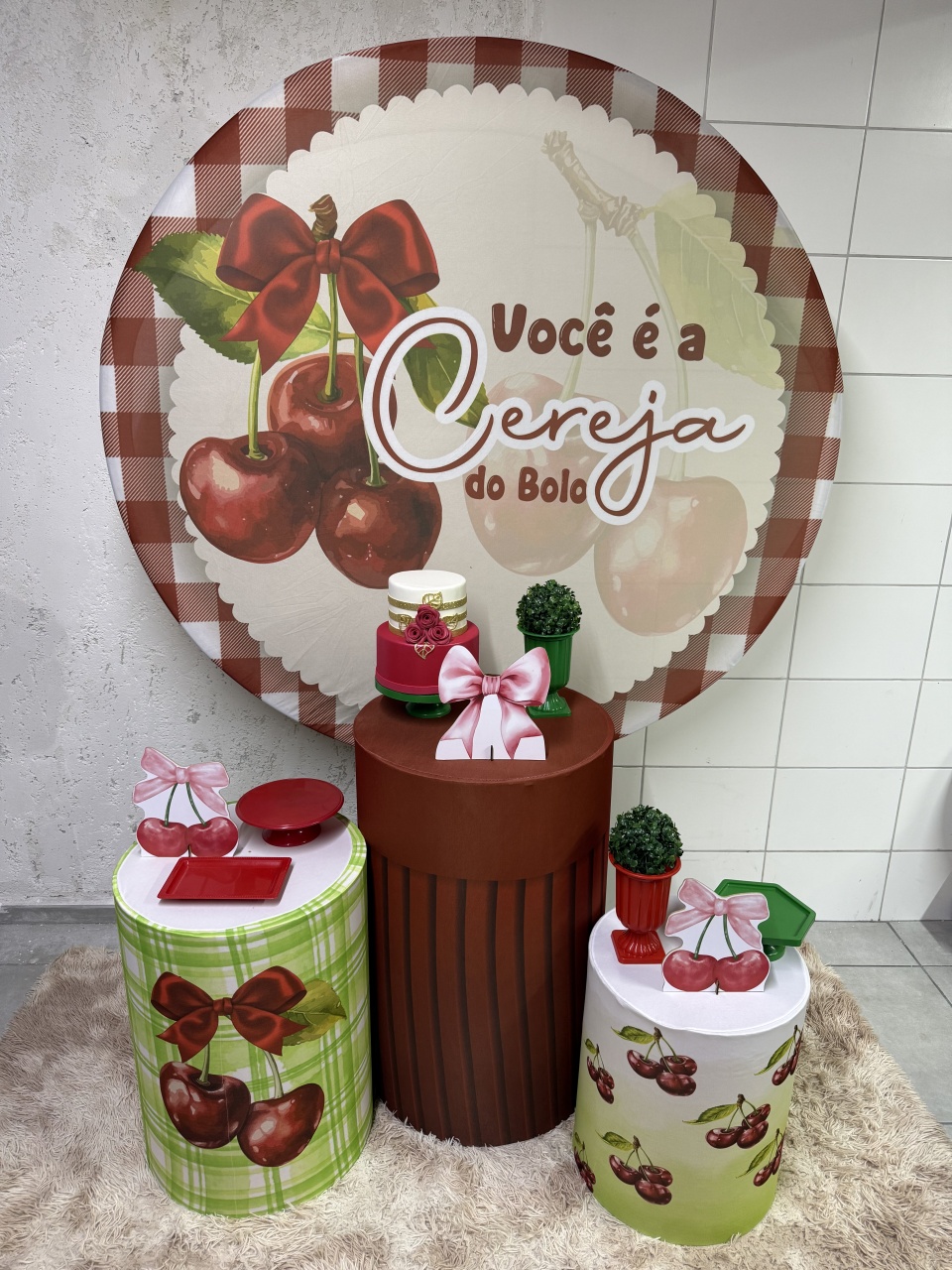 Kit Bronze 2 - Cereja - PinkBluedecoracoes