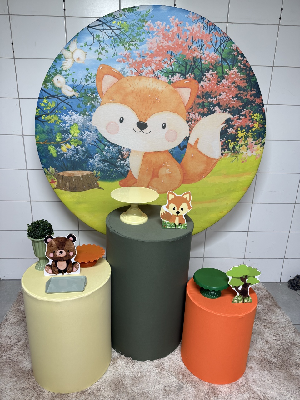 Kit Bronze 1 - Raposa - PinkBluedecoracoes