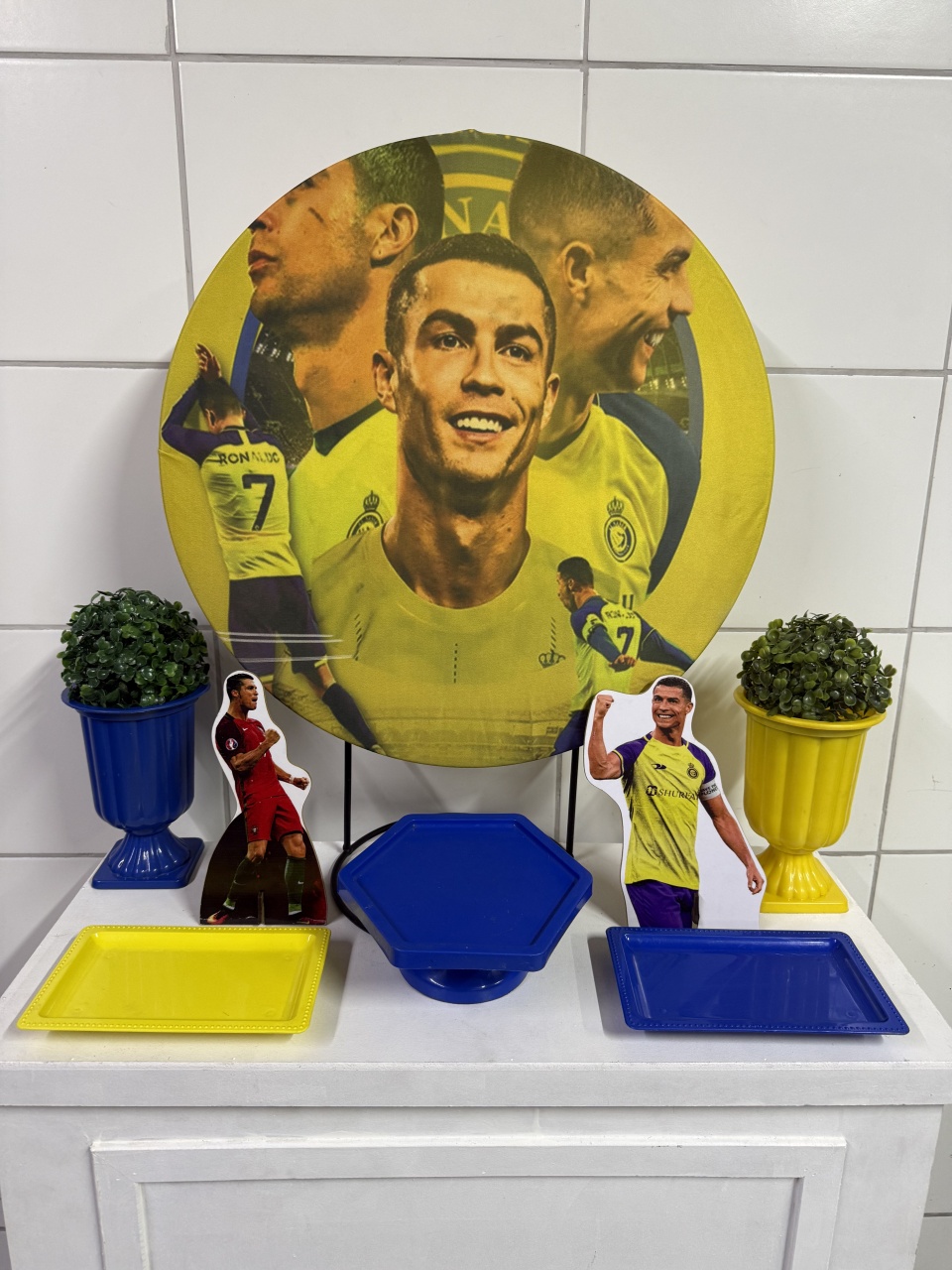 Mini Kit - Cristiano Ronaldo - PinkBluedecoracoes